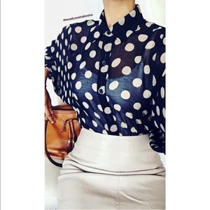 Polka dot Blouse